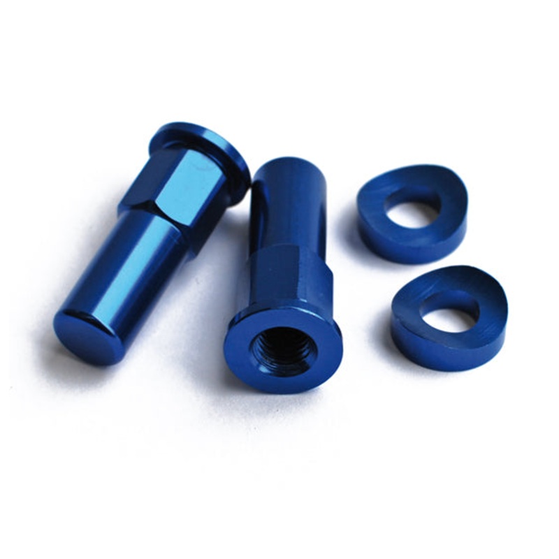 Rim Lock Nut & Washer - Anodised