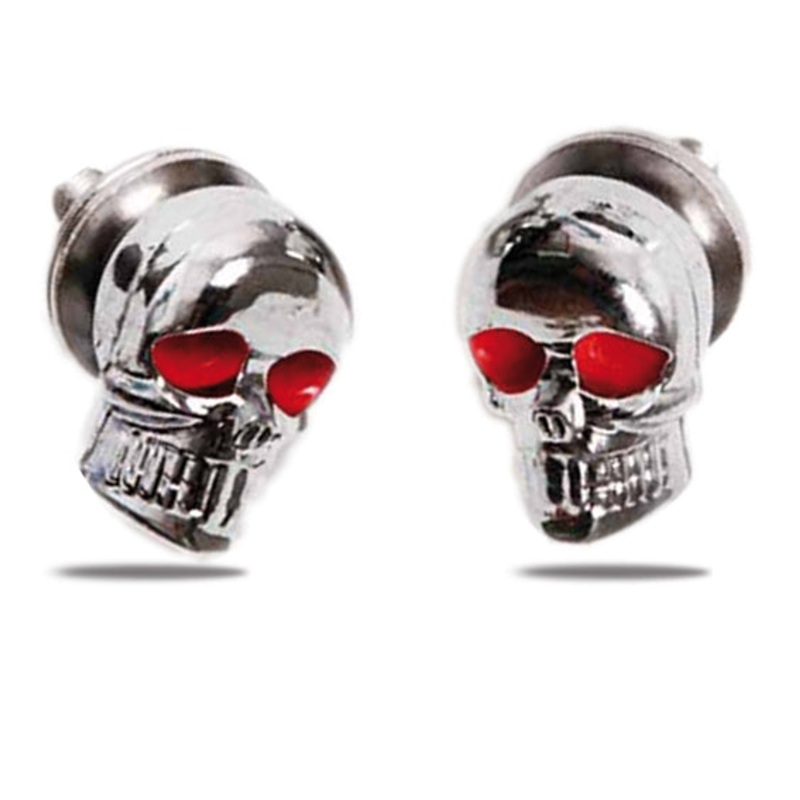 Skull Bolts (pair) - Licence Plate
