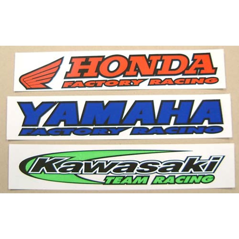 Swingarm Stickers 'Factory Racing'
